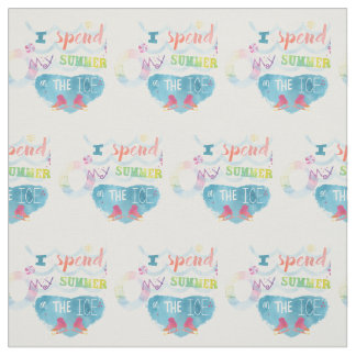 Verano de la tela del patinaje artístico