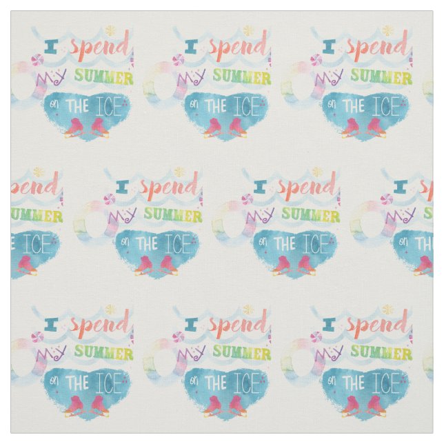 Verano de la tela del patinaje artístico (Retal)