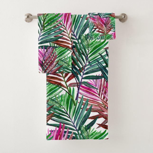 Verano de palmeras de playa tropical (In situ)