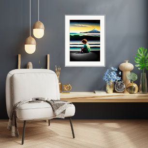 Verano de Taranaki - Imprimir arte de lienzo