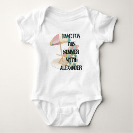 Verano divertido de camisetas Alexander Baby Bodys