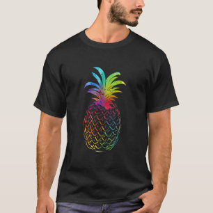 Verano divertido de la camiseta de la piña hermos