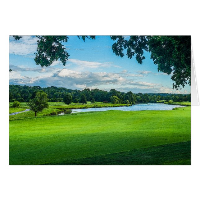 Verano En El Campo De Golf (Anverso (Horizontal))
