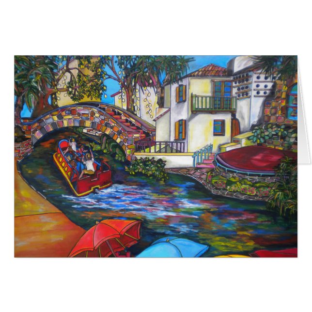 Verano en la carta del río (Anverso (Horizontal))