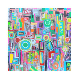 Verano en la ciudad 16 x 16 arte mural Metalizado