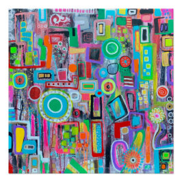 Verano en la ciudad Poster perfecto