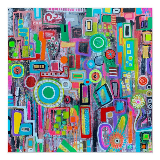 Verano en la ciudad Poster perfecto (Anverso)