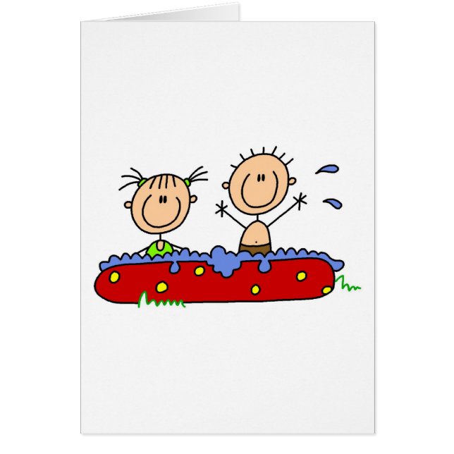 Verano en la piscina (Frente)