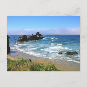 Verano en la postal de Seal Rock Oregon