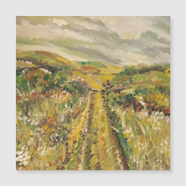 Verano en las colinas (Anverso)