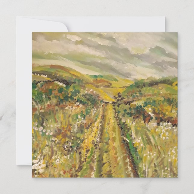 Verano en las colinas (Anverso)