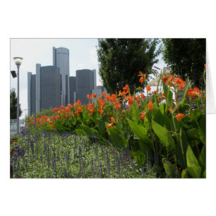 Verano en tarjeta de Detroit