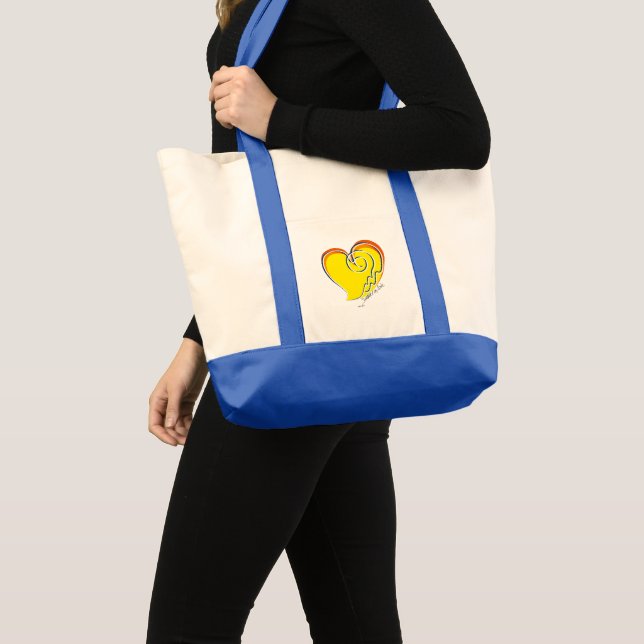 Verano enamorado - Bolsa de tote de sol y playa (Anverso (producto))