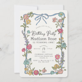 Verano Fiesta Bright Floral Birday Party