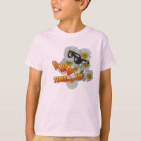 Verano Flores niños camiseta básica