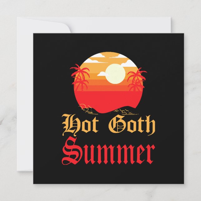 verano gótico caliente (Anverso)