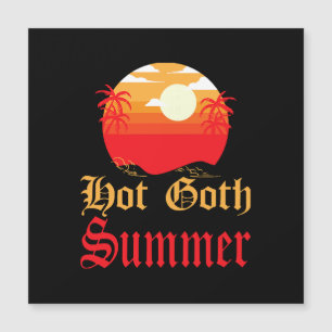 verano gótico caliente