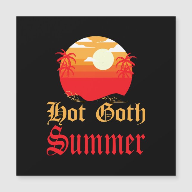 verano gótico caliente (Anverso)