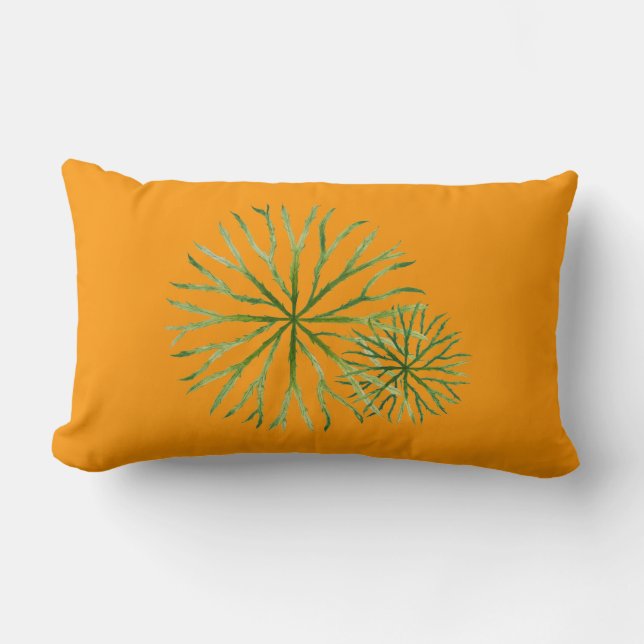 Verano indio en una almohada lumbar (Anverso)