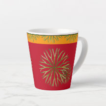 Verano indio en una pequeña taza de latte (M)