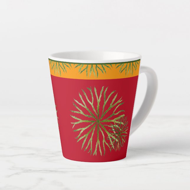 Verano indio en una pequeña taza de latte (M) (Ángulo derecho)