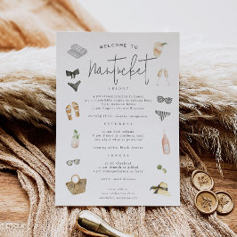 Verano Neutral Bachelorette Fin de Semana Itinerar