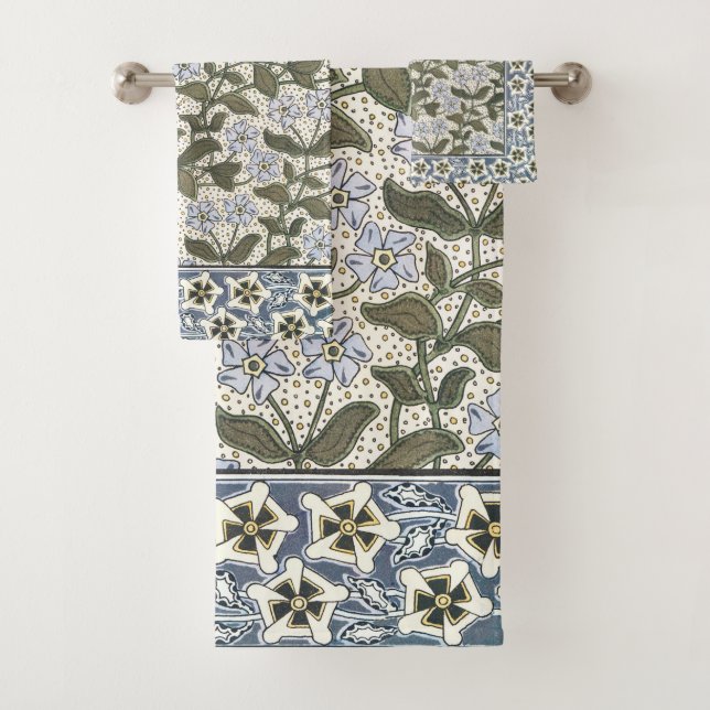 Verano Periwinkle Bonito Flor Elegante Floral (In situ)