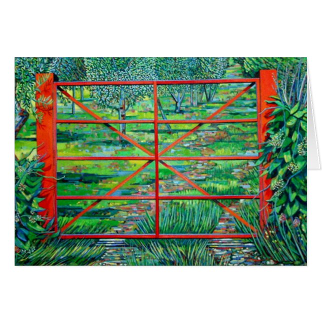 Verano rojo 2010 de la puerta (Anverso (Horizontal))