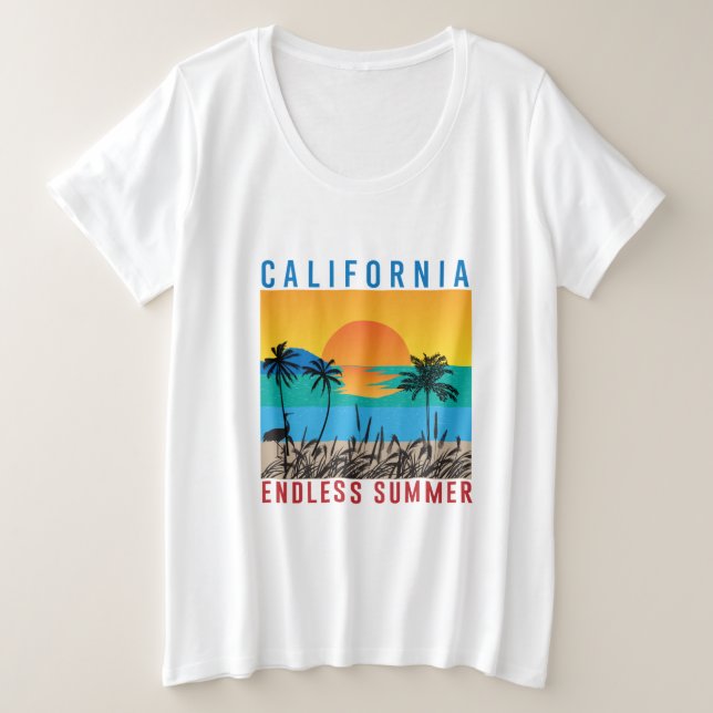Verano sin fin de California (Anverso del diseño)