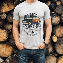 Verano Vintage Surfing Unlimited | Camiseta mascul