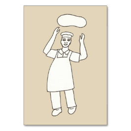Verbos Tossing Chef Pizza Leer Tarjetas Flashcards