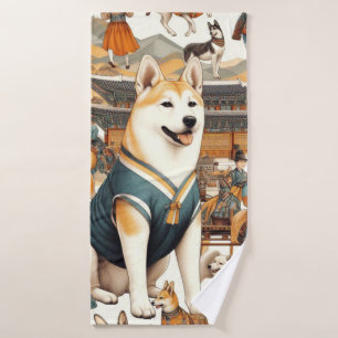 Verdadera depuración de perros Jindo coreanos sin 