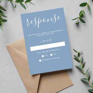 Verdadera Simplicidad 1 Boda mínima glaciar RSVP