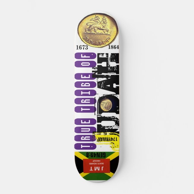 VERDADERA TRIBU DE JUDAH : JAMAICA Skateboard