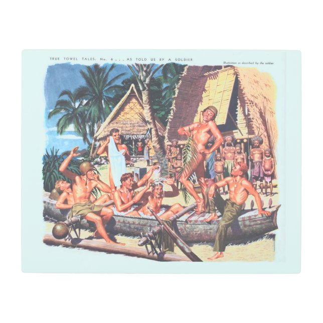 Verdaderas historias de toalla n° 6 de 6 impresión (Anverso)