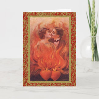 Verdadero amor Vintage tarjetas de San Valentín, r