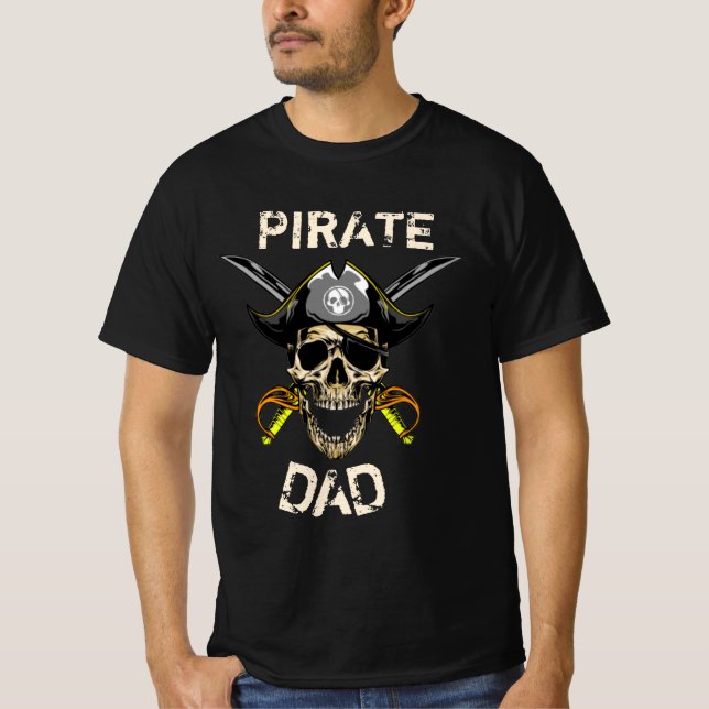 Verdadero camiseta pirata DAD (Anverso)