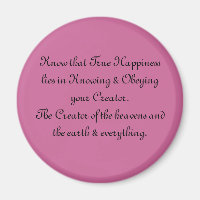 Verdadero imán de fragmentos de felicidad