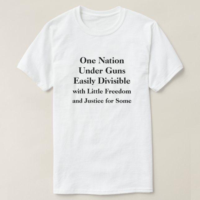 Verdadero juramento de lealtad camiseta  (Diseño del anverso)