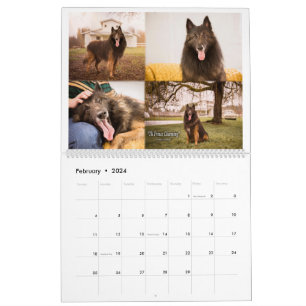 Verdadero Knight Calendario belga de perros y perr