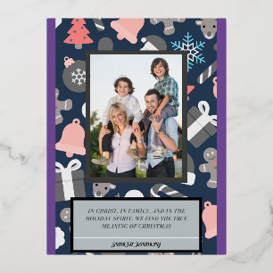 Verdadero significado de la tarjeta de Navidades