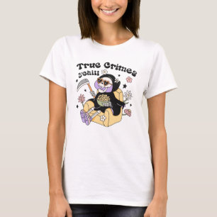 Verdaderos crímenes y camiseta de Chill