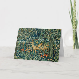 VERDE, ANIMALES DEL BOSQUE Floral Navidad