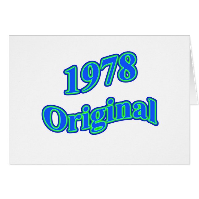 Verde azul original 1978 (Anverso (Horizontal))