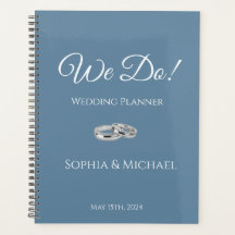 Verde azul y blanco - Boda planificador