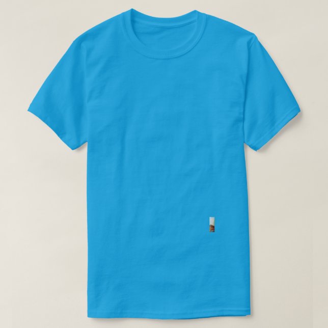 Verde azulado /  camiseta (Diseño del anverso)