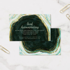 Verde azulado Green Geode Guest Accommodation Inse