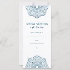 Verde azulado Mandala Yoga Henna Artist Reiki Spa