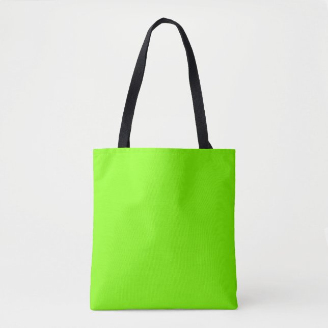 Verde brillante - Bolsa de Tote (Anverso)