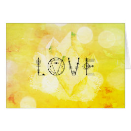 Verde brillante del oro amarillo del AMOR del *~*